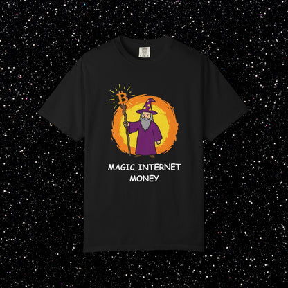 Magic Internet Money Bitcoin Wizard Tee