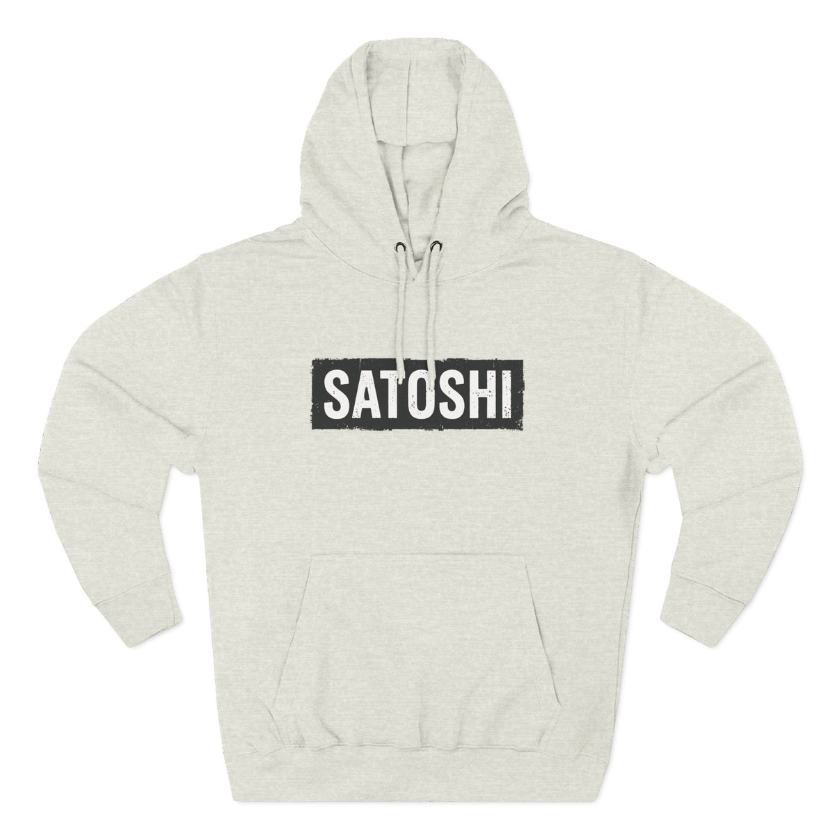 Satoshi Logo Fleece Hoodie