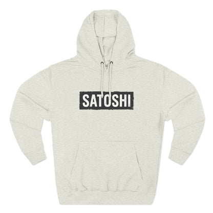 Satoshi Logo Fleece Hoodie