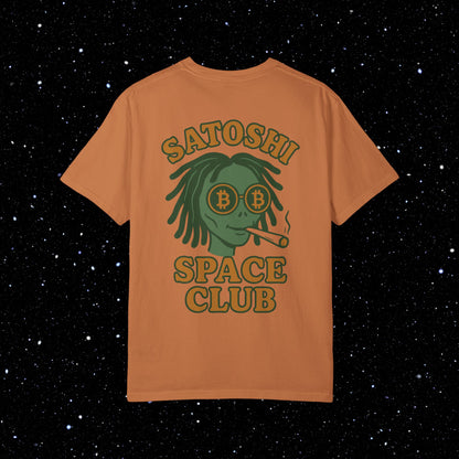 Satoshi Space Club Spaced Alien Backprint Tee
