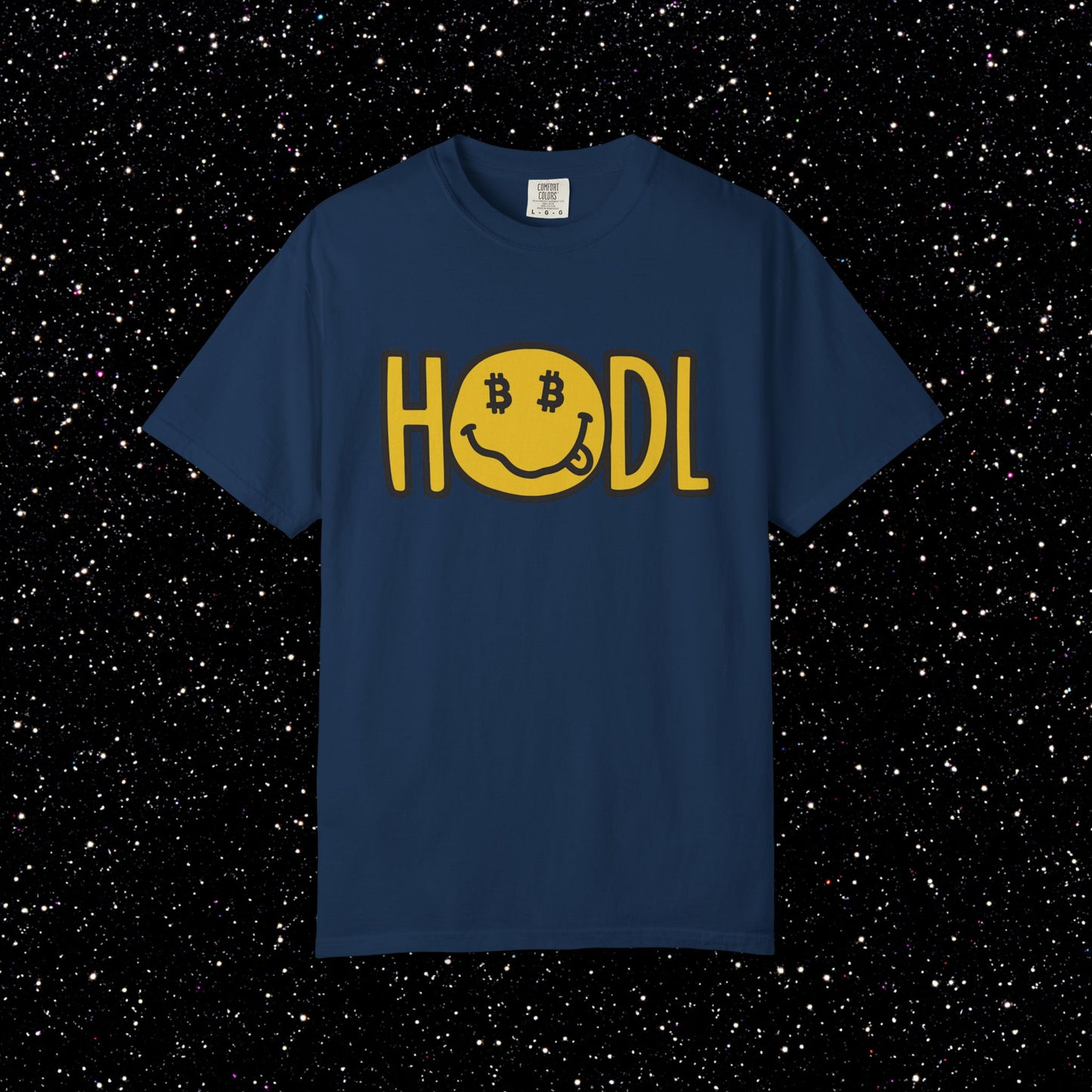 HODL Smiley Bitcoin Tee