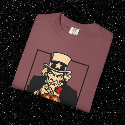SELF CUSTODY Uncle Sam Bitcoin Tee