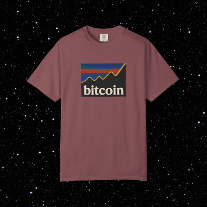 Peak Supply Bitcoin Comfort Colors Tee Shirt