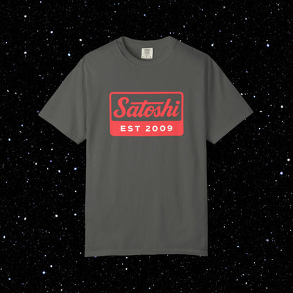 Satoshi Established 2009 Tee