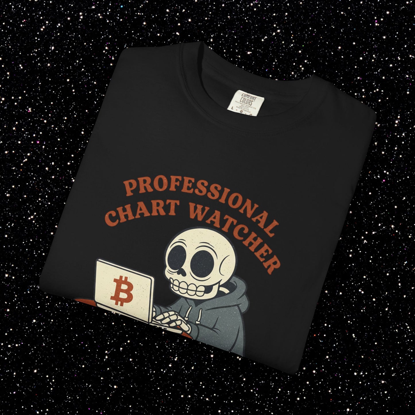 Professional Chart Watcher Bitcoin Tee