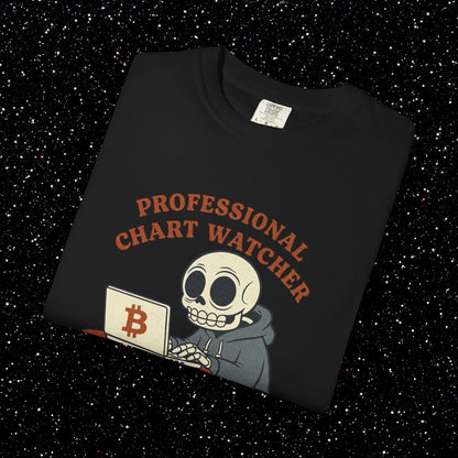 Professional Chart Watcher Bitcoin Tee