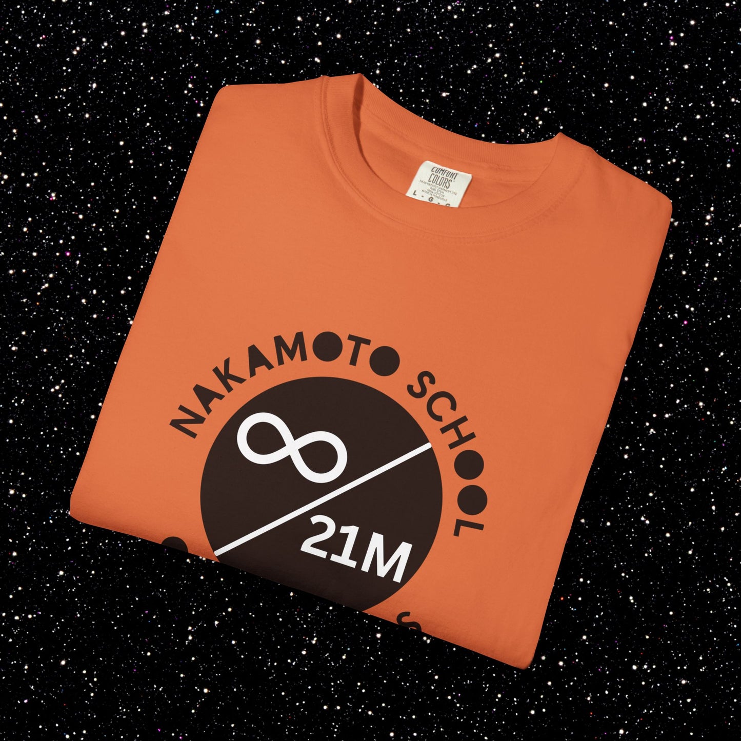 Nakamoto School of Economics ∞ / 21M Bitcoin Tee