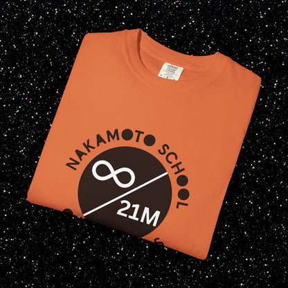 Nakamoto School of Economics ∞ / 21M Bitcoin Tee