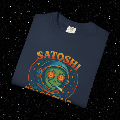 Satoshi Space Club - High on Bitcoin Tee Shirt