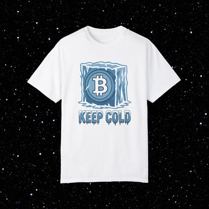 Bitcoin Cold Storage Comfort Colors Tee Shirt