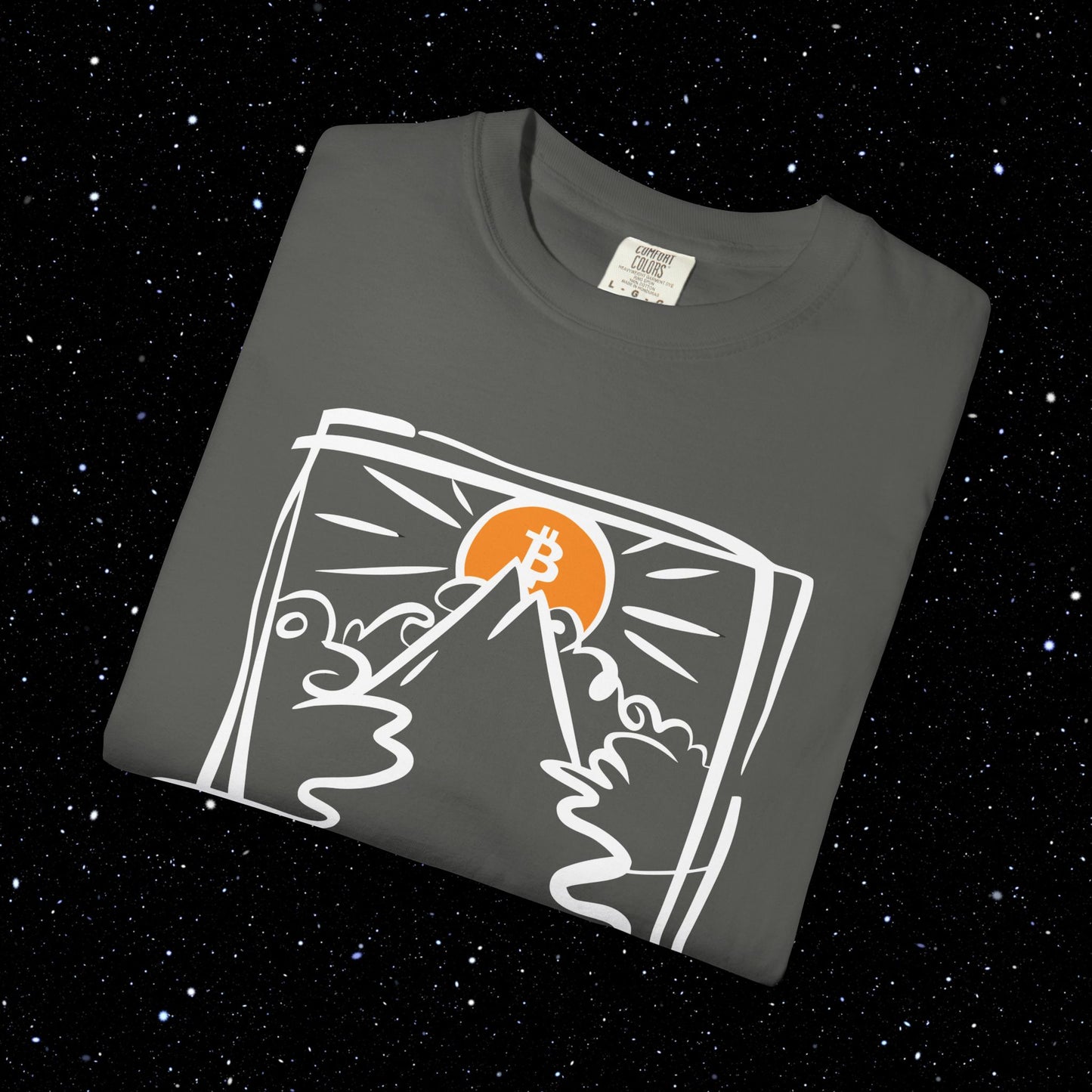 Sunrise Doodle Bitcoin Tee