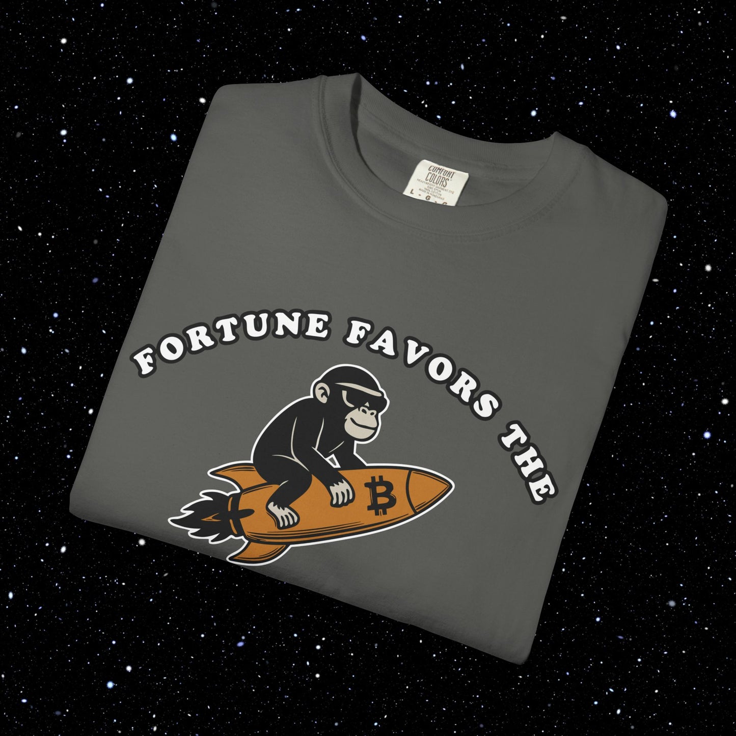 Fortune Favors the Degens Bitcoin Tee