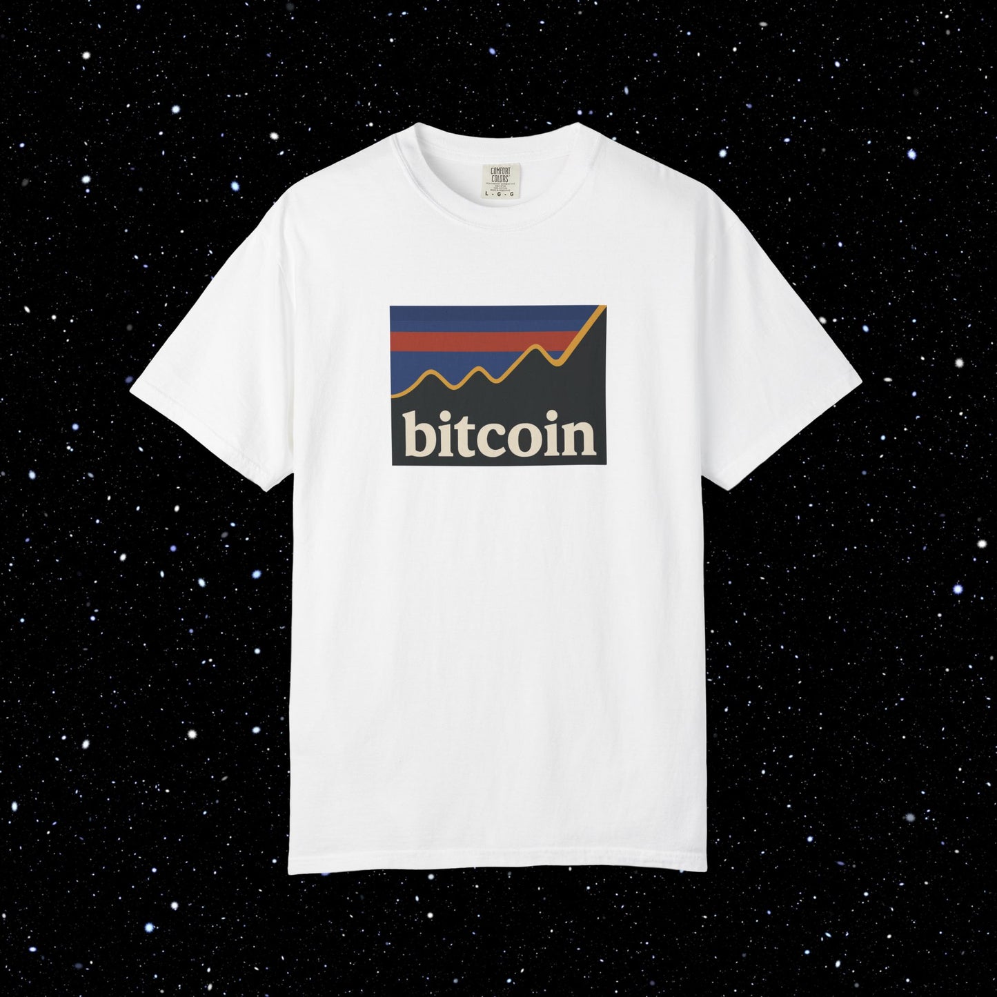 Peak Supply Bitcoin Comfort Colors Tee Shirt