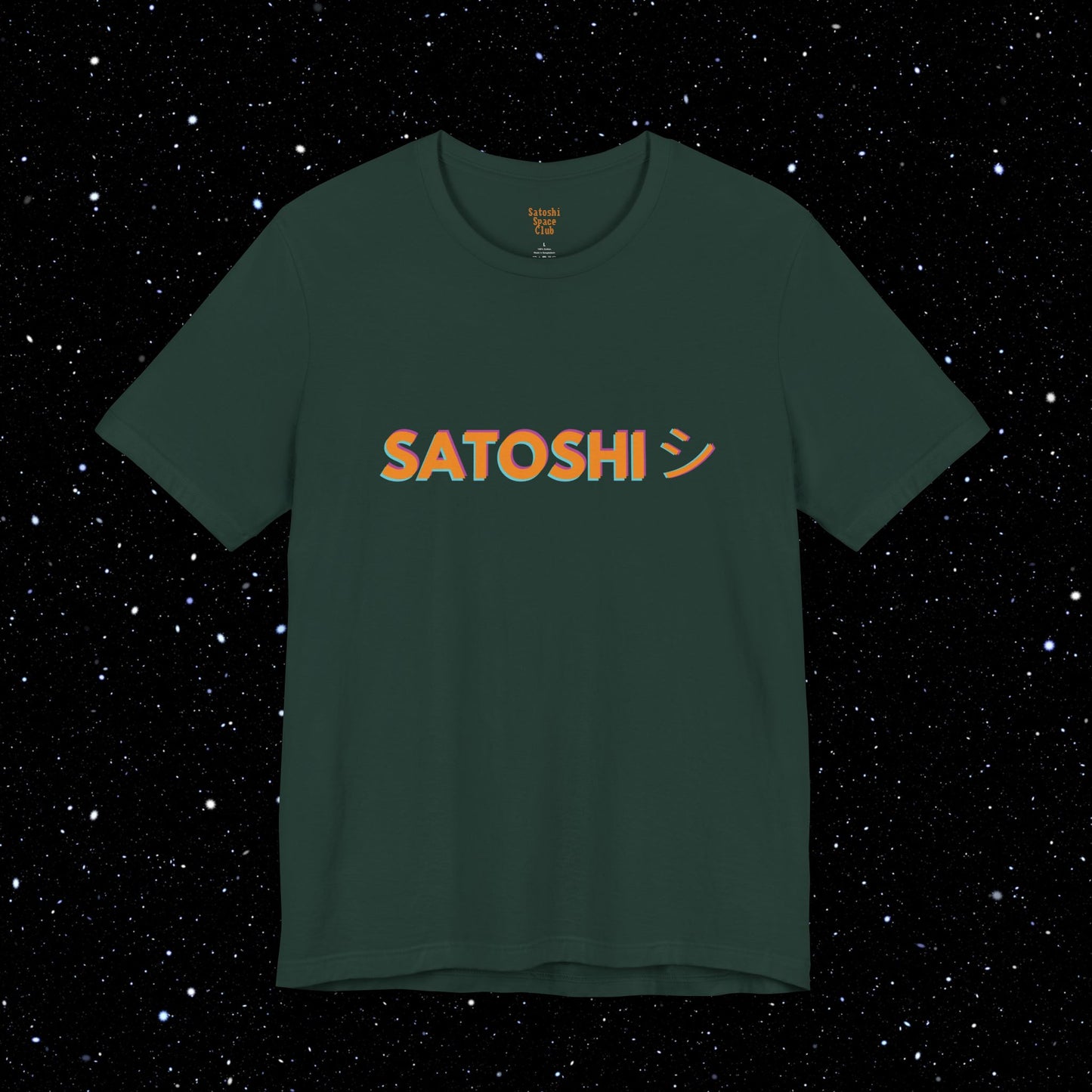 Satoshi Katakana Smile Bitcoin Tee Shirt