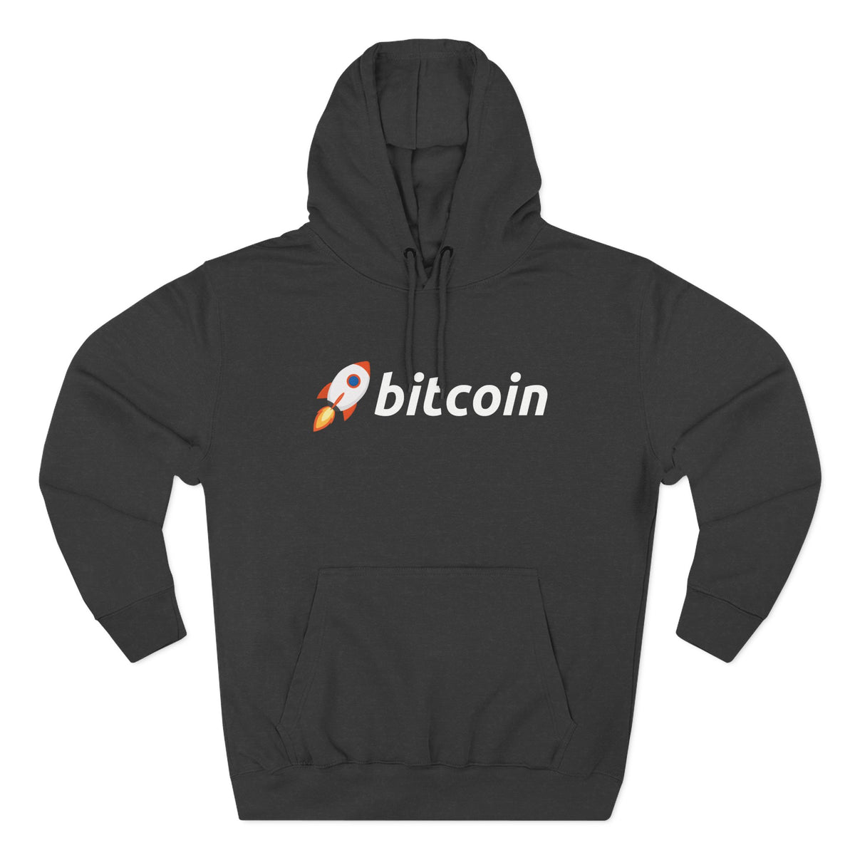 Bitcoin Rocket Logo