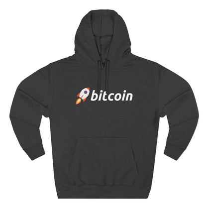 Bitcoin Rocket Logo