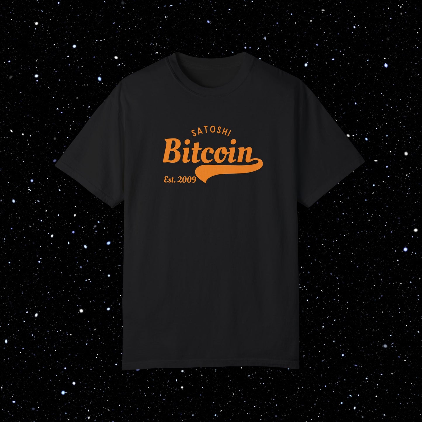 Bitcoin Satoshi - Baseball Comfort Colors Tee Shirt