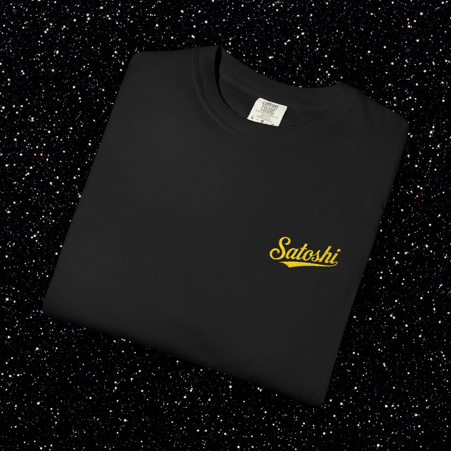Satoshi Embroidered Tee Shirt