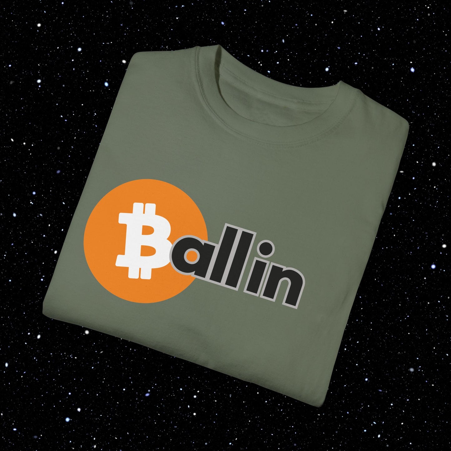 All In Bitcoin Comfort Colors Tee