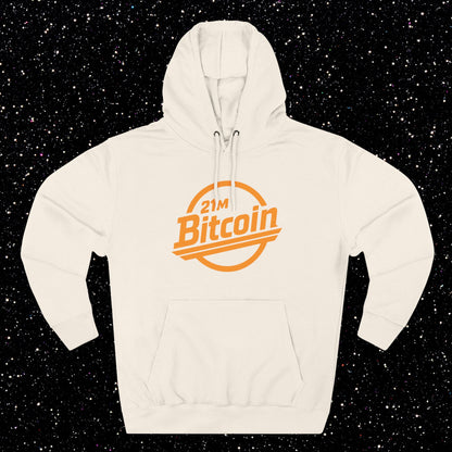 Bitcoin 21M Logo Hoodie