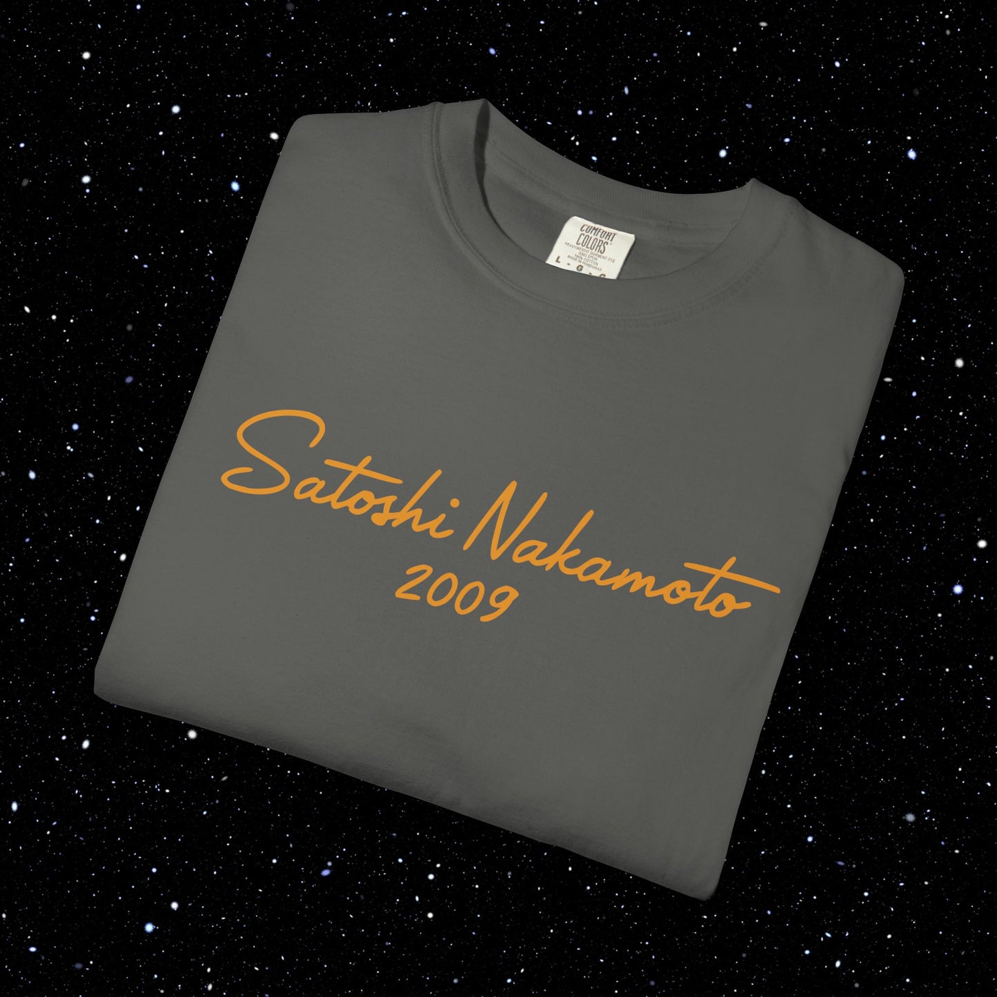 Satoshi Nakamoto 2009 Tee