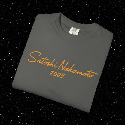 Satoshi Nakamoto 2009 Tee