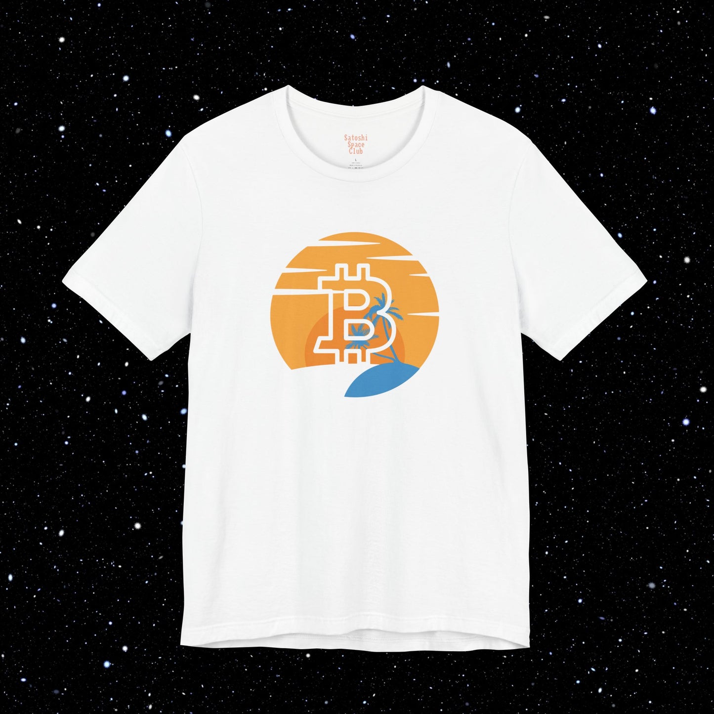 Bitcoin Sunset Vibes Tee Shirt