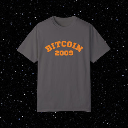 Bitcoin Class of 2009 Tee Shirt
