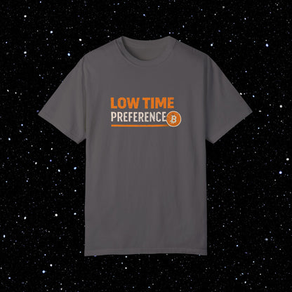 Low Time Preference Bitcoin Tee Shirt