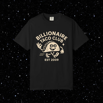 Billionaire Taco Club Cartoon Bitcoin Tee
