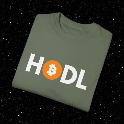 HODL Comfort Colors Bitcoin Tee Shirt