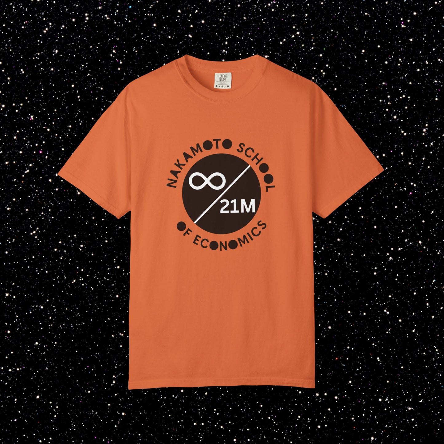 Nakamoto School of Economics ∞ / 21M Bitcoin Tee