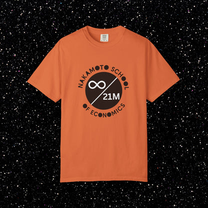 Nakamoto School of Economics ∞ / 21M Bitcoin Tee