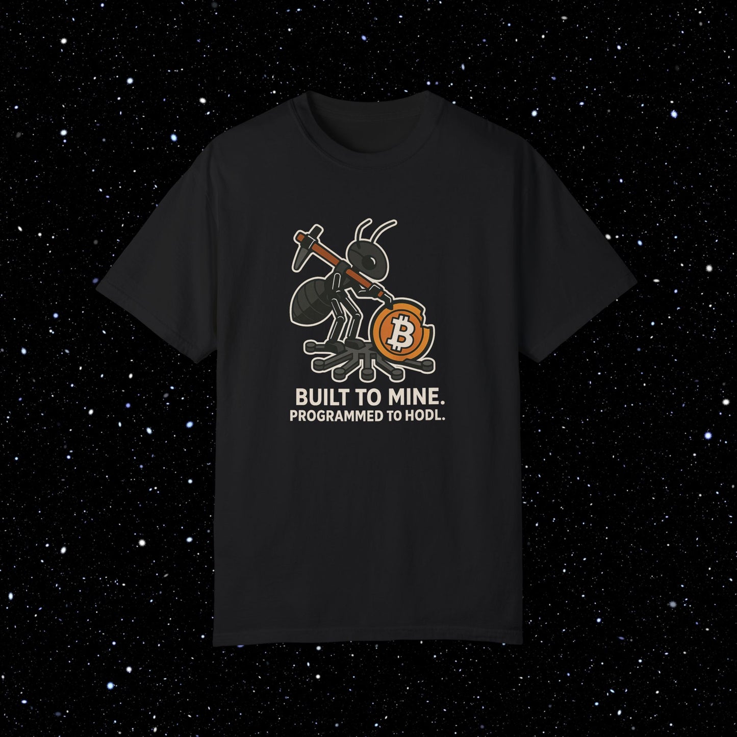 Bitcoin Ant Miner Comfort Colors Tee Shirt