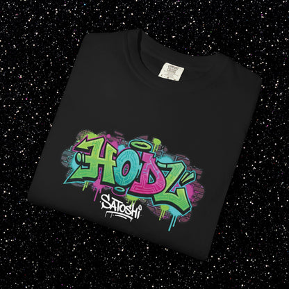 HODL Satoshi Graffiti Tee
