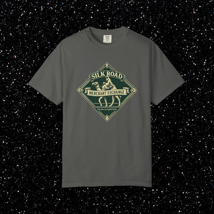 Silk Road Merchant Exchange T-Shirt | Bitcoin Accepted Here | Heritage Trade Design