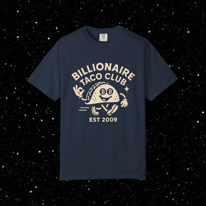Billionaire Taco Club Cartoon Bitcoin Tee