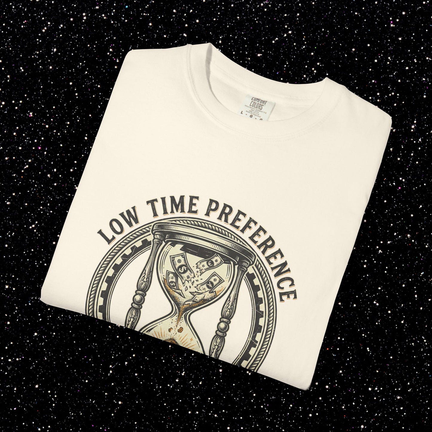 Bitcoin Low Time Preference Hour Glass Tee
