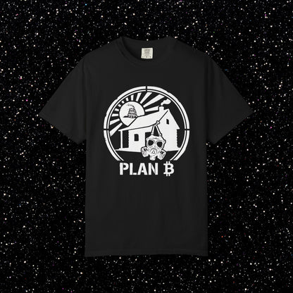 PLAN ₿ Shirt | Bitcoin Plan B Survival Graphic Tee