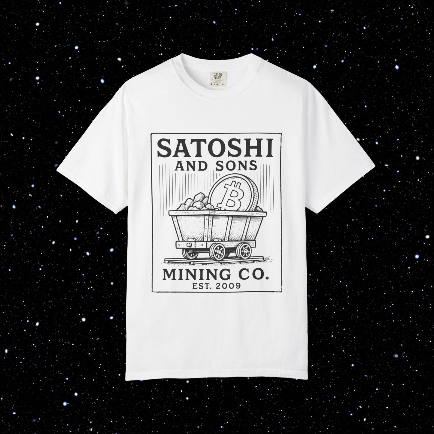 Satoshi and Sons Line Art Tee