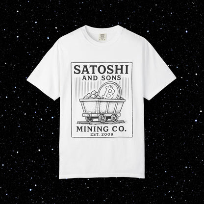 Satoshi and Sons Line Art Tee