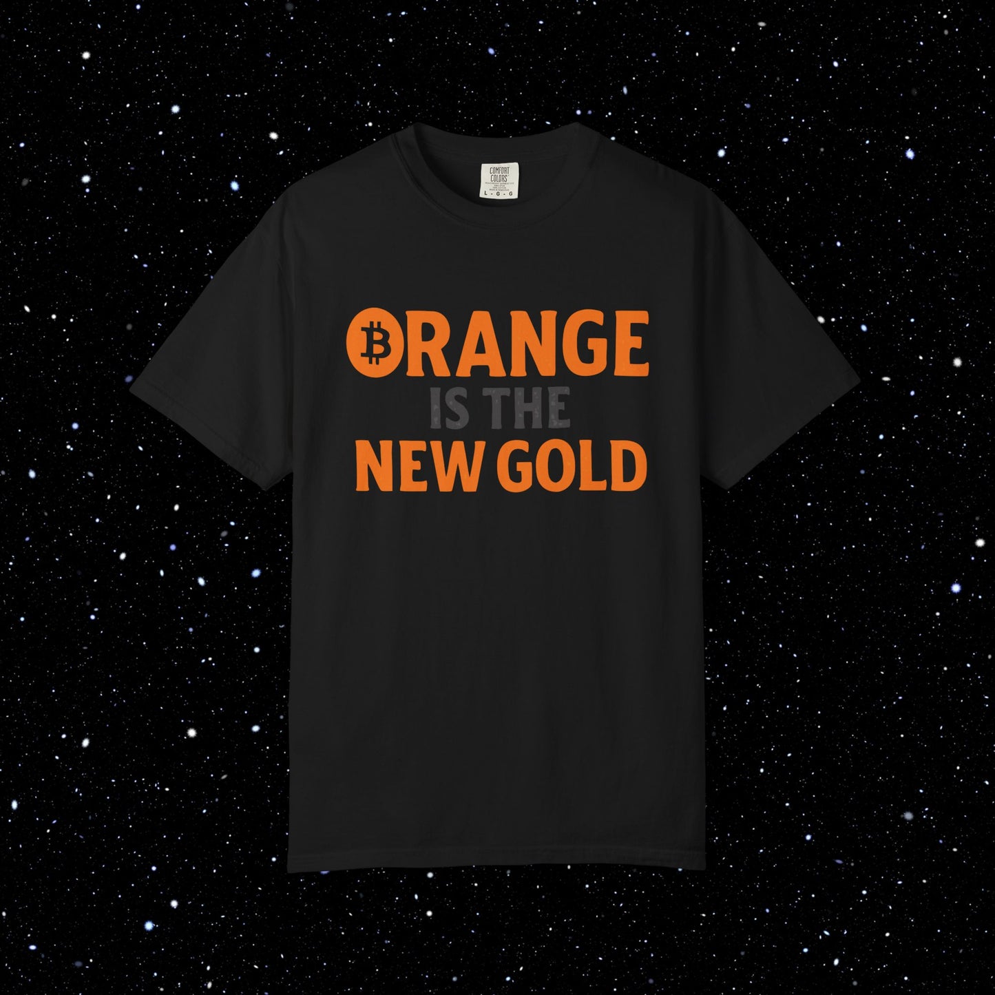 Orange Is The New Gold Bitcoin Tee