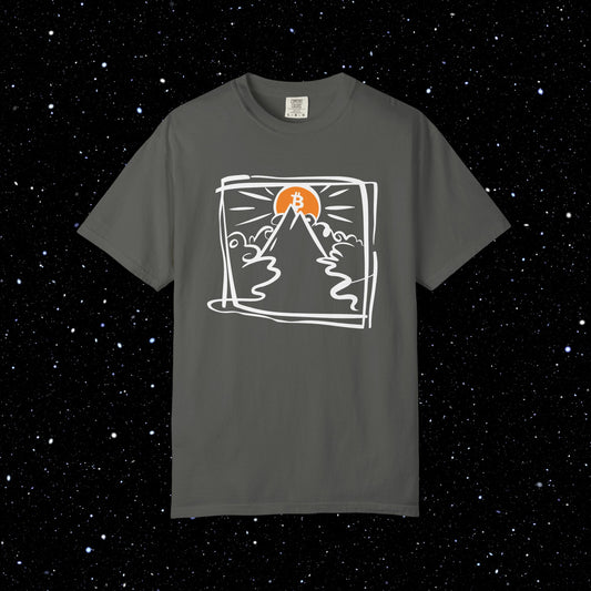 Sunrise Doodle Bitcoin Tee