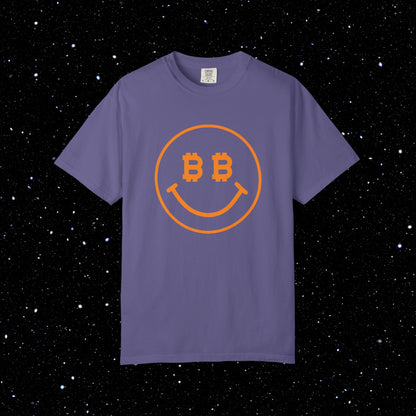 Be Happy Bitcoin Comfort Colors Tee