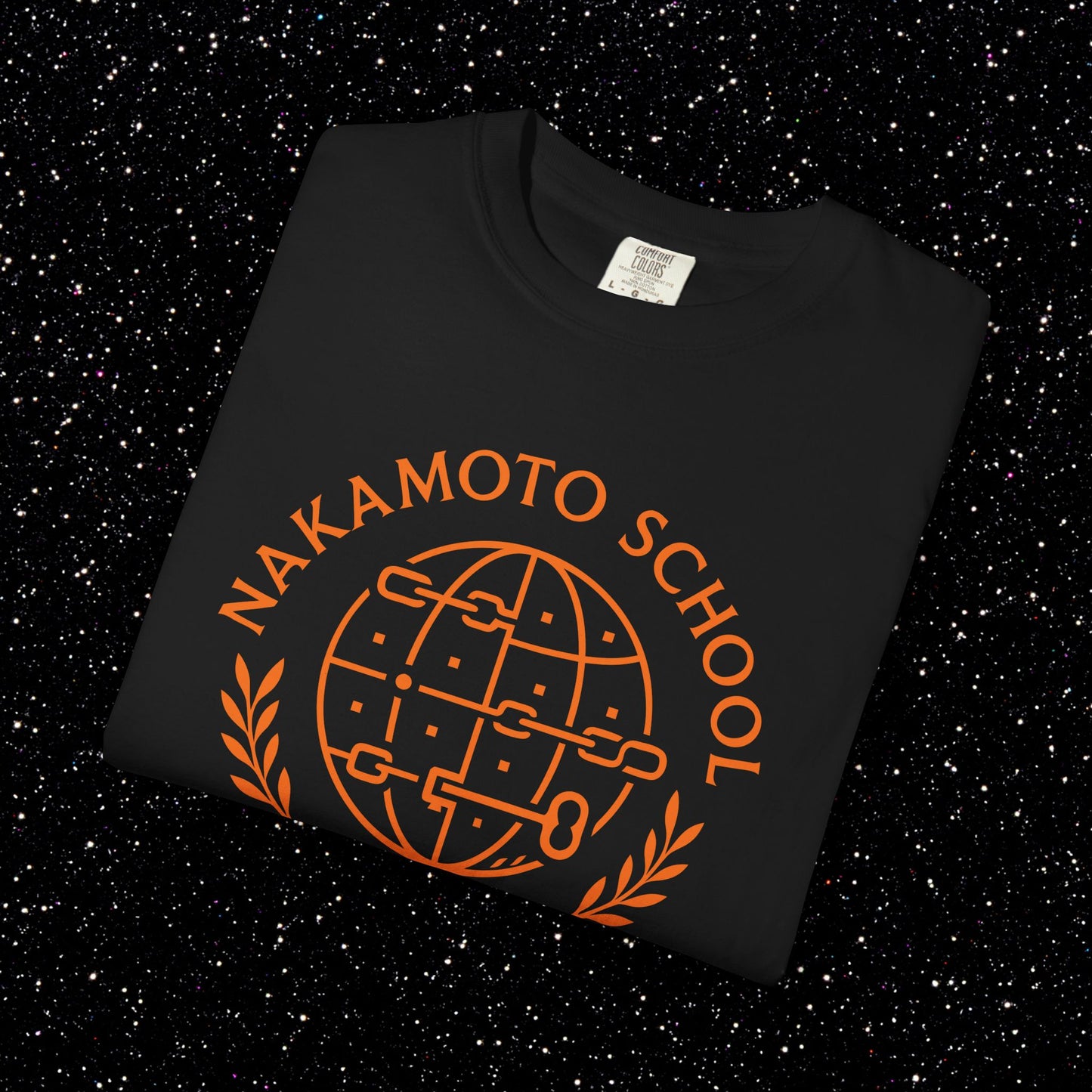 Nakamoto School of Economics Blockchain Bitcoin Tee