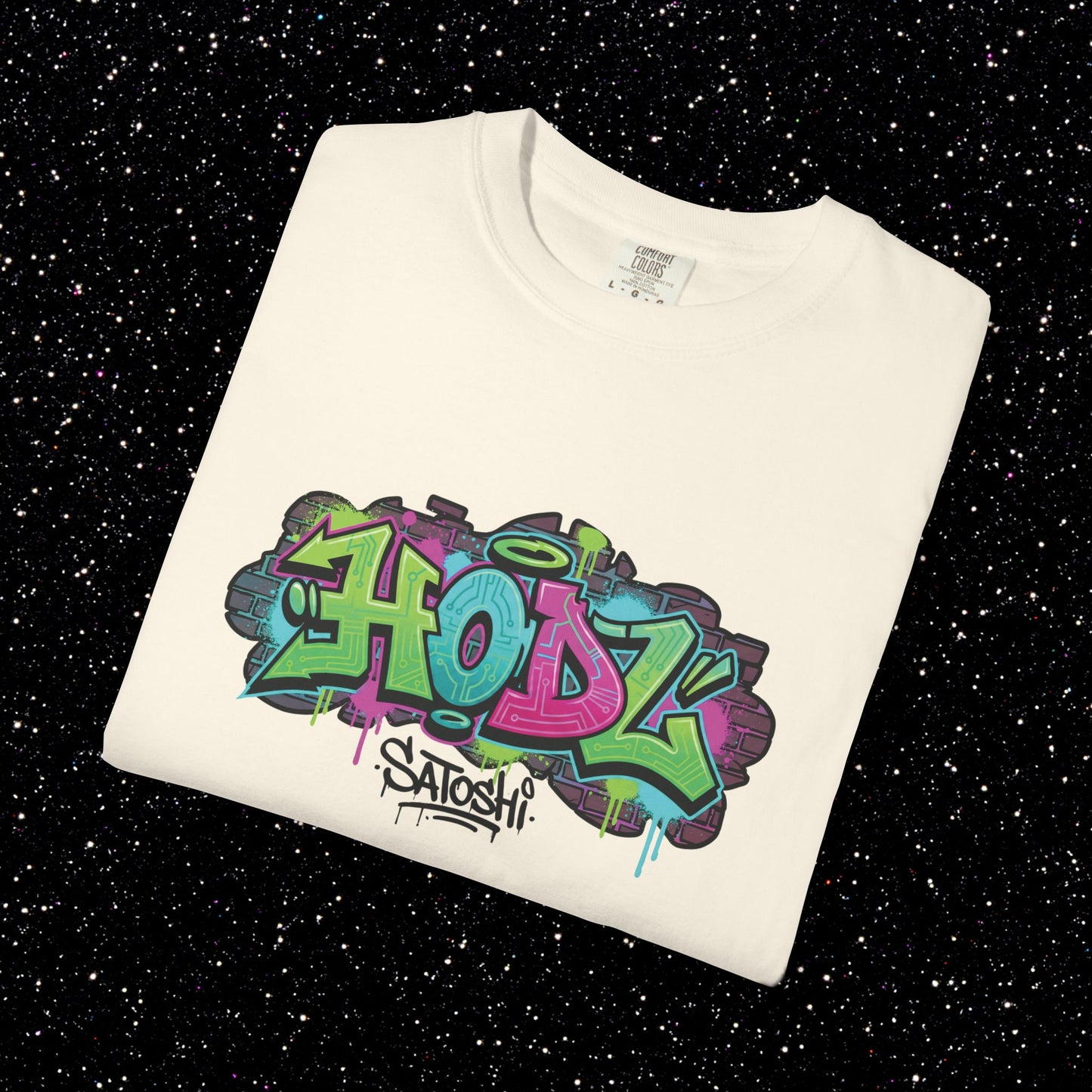 HODL Satoshi Graffiti Tee