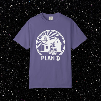 PLAN ₿ Shirt | Bitcoin Plan B Survival Graphic Tee