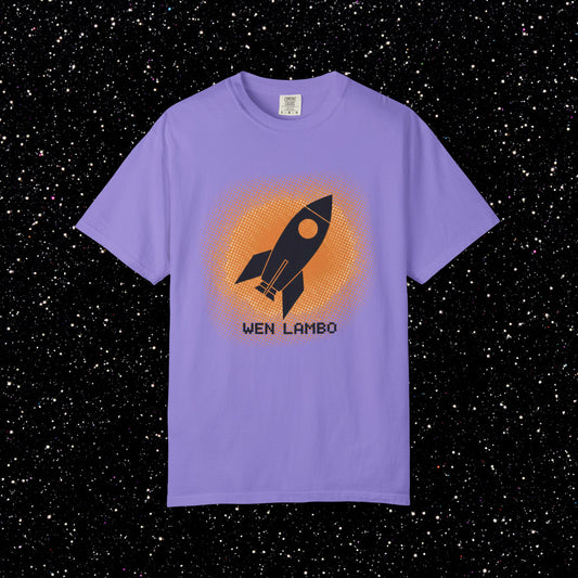 Wen Lambo Bitcoin Rocket Tee