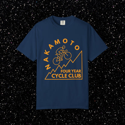 Nakamoto Four Year Cycle Club Bitcoin Line Tee