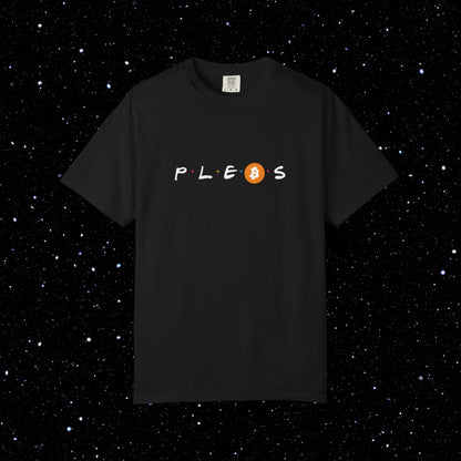 PLEBS - Comfort Colors Bitcoin Tee Shirt